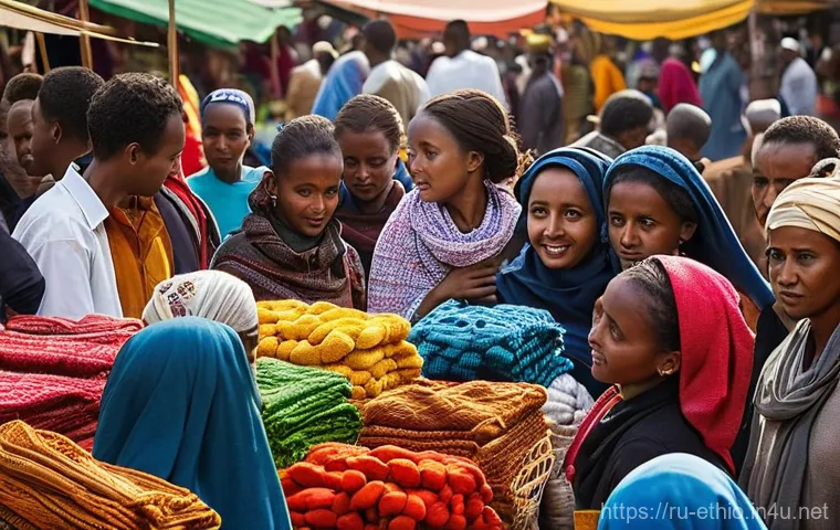 에티오피아 여행 전 준비해야 할 물품 - **A traditional Ethiopian coffee ceremony.**
    *   **Prompt:** A warm, inviting indoor scene depic...